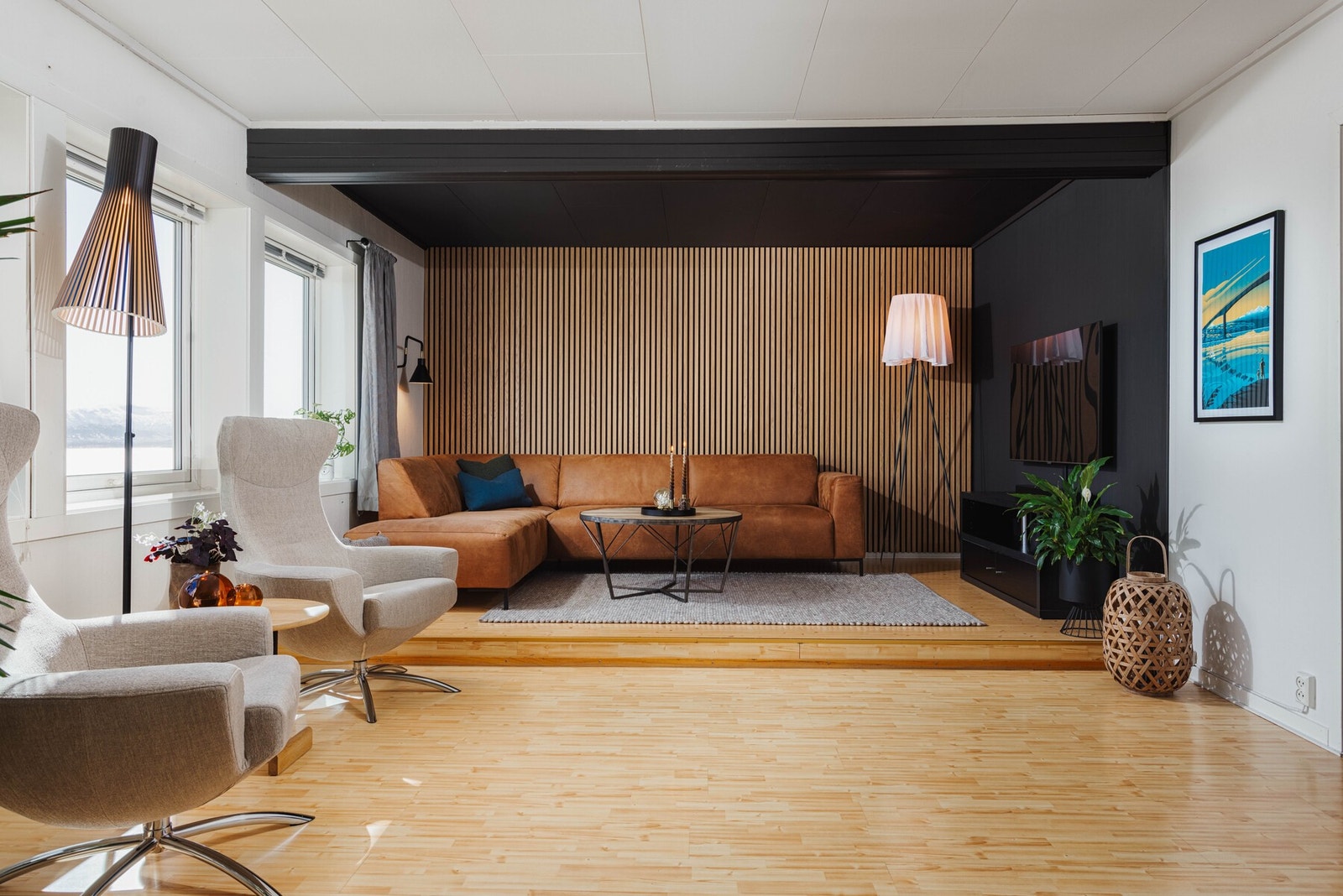 Som er av flott størrelse med ulike møbleringsmuligheter Galleribilde