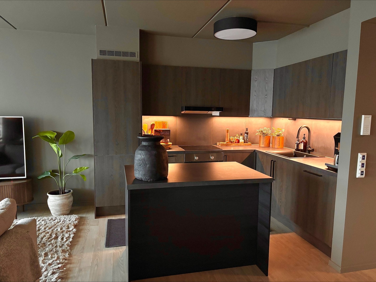 Bildet er tatt fra en lik leilighet, og er kun ment som inspirasjon. Galleribilde