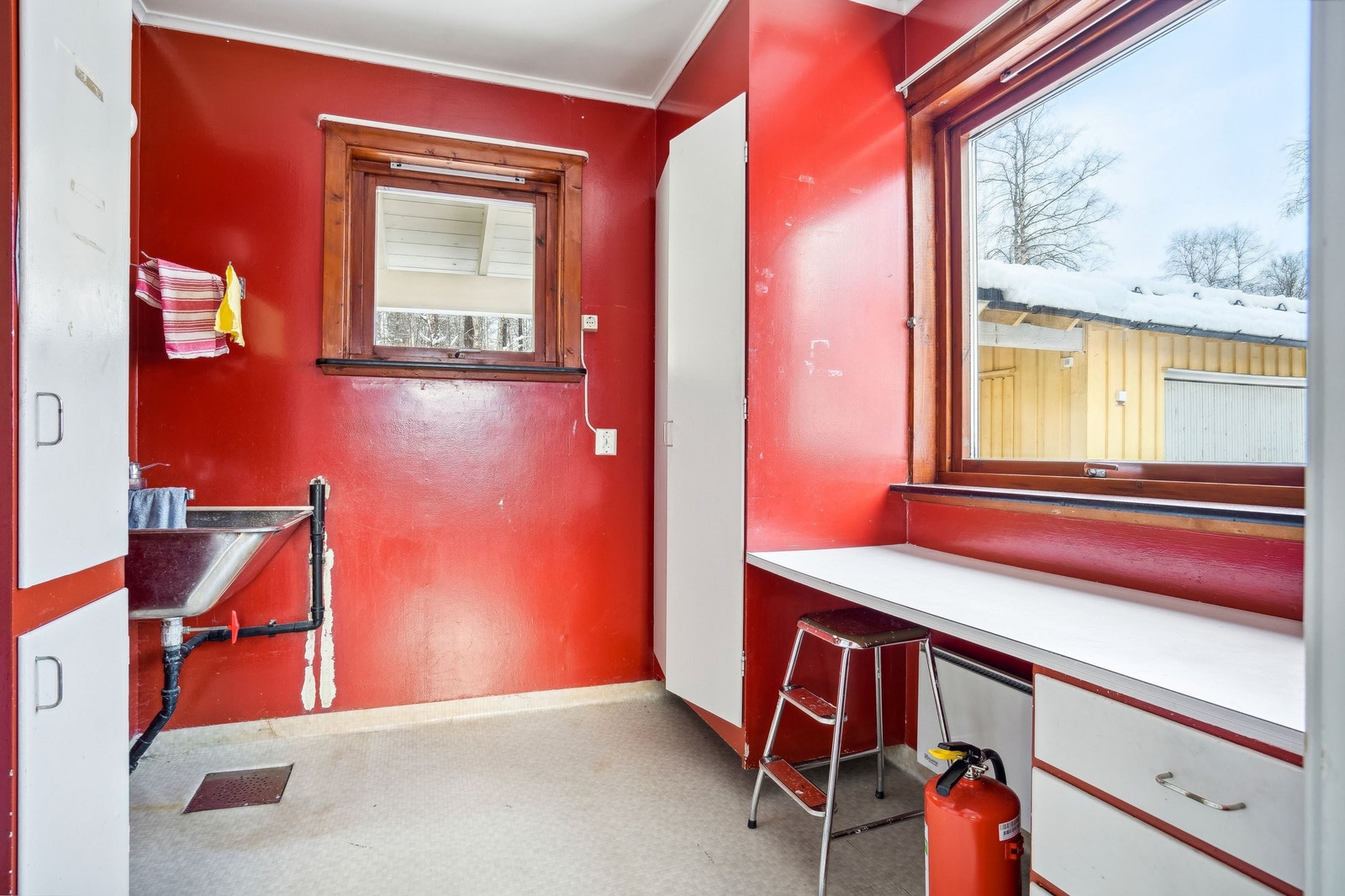 Vaskerom. Galleribilde