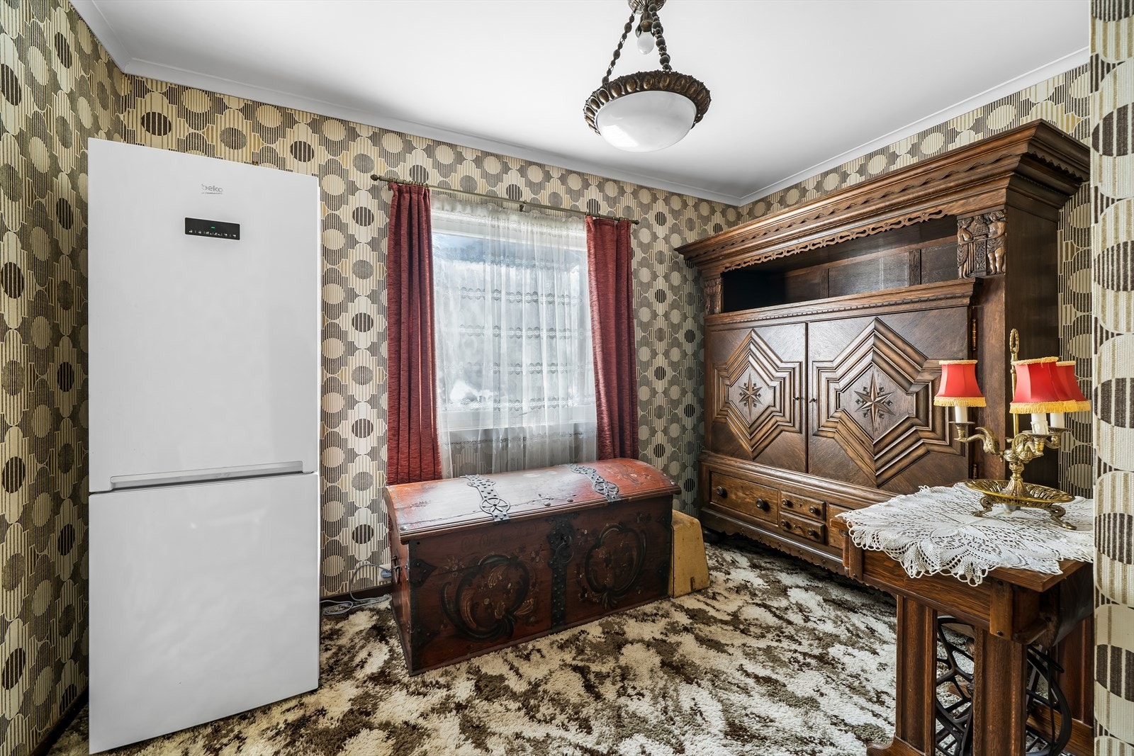 Soverom 2 av 3 i hovedetasjen. Galleribilde