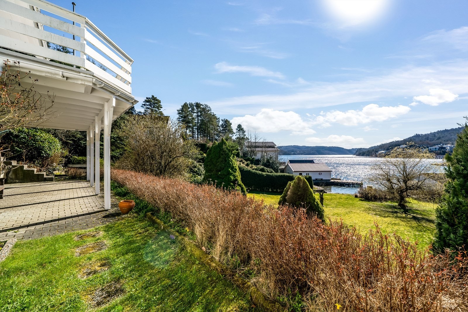 Utsikten kan nytes fra flere hold. Galleribilde