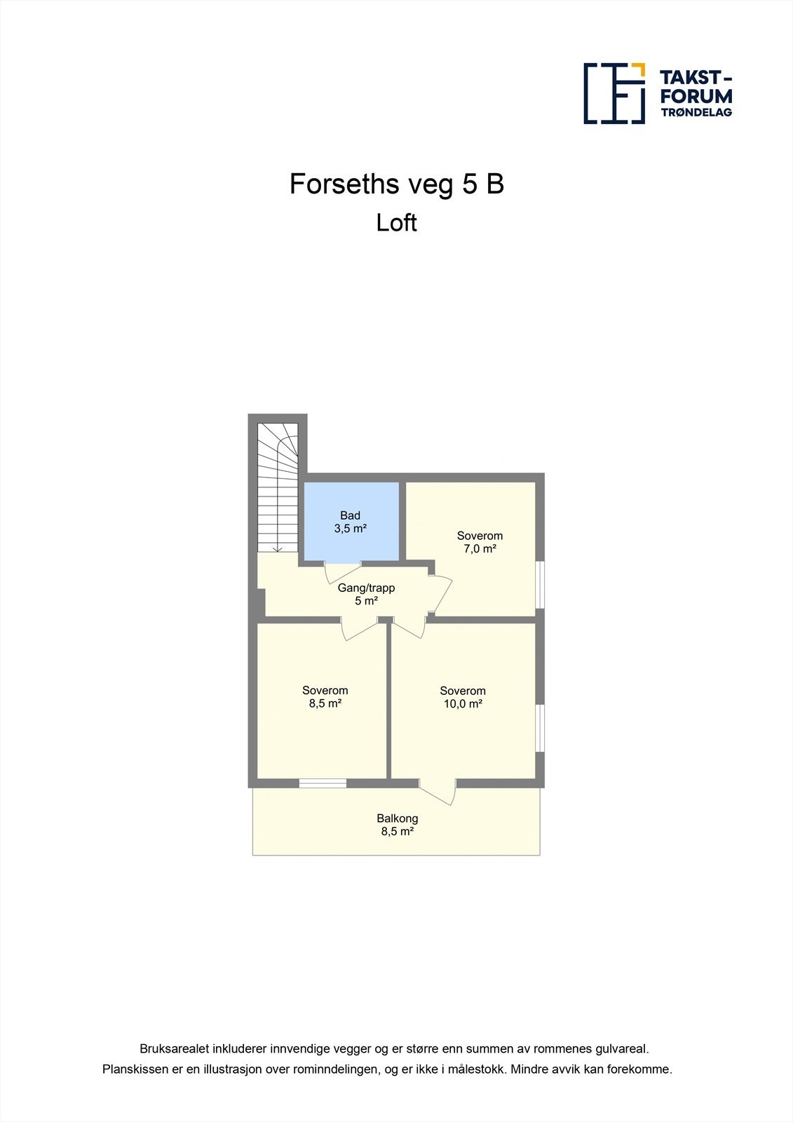 Planskisse 2. etasje Galleribilde