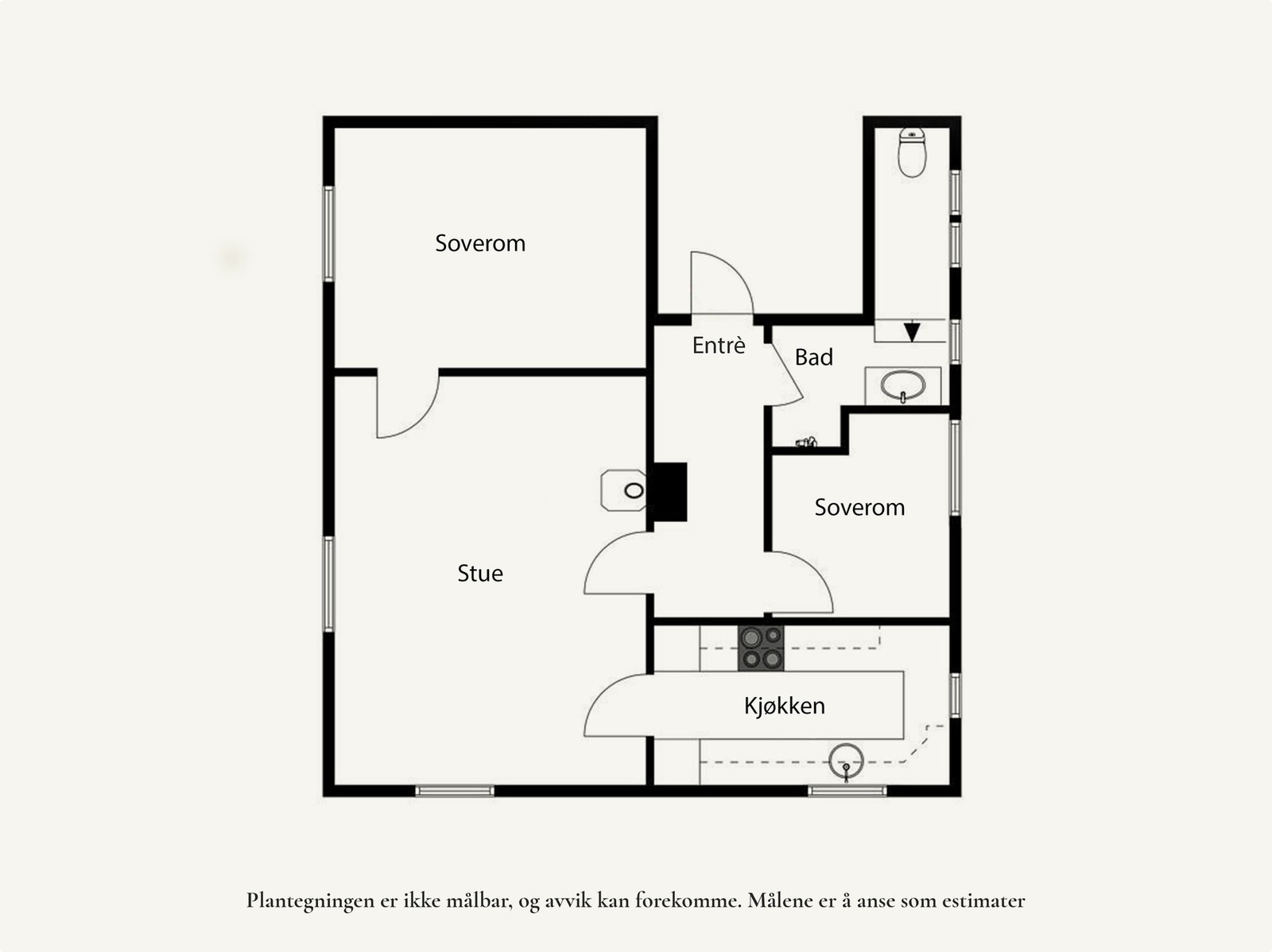 Plantegning. Galleribilde