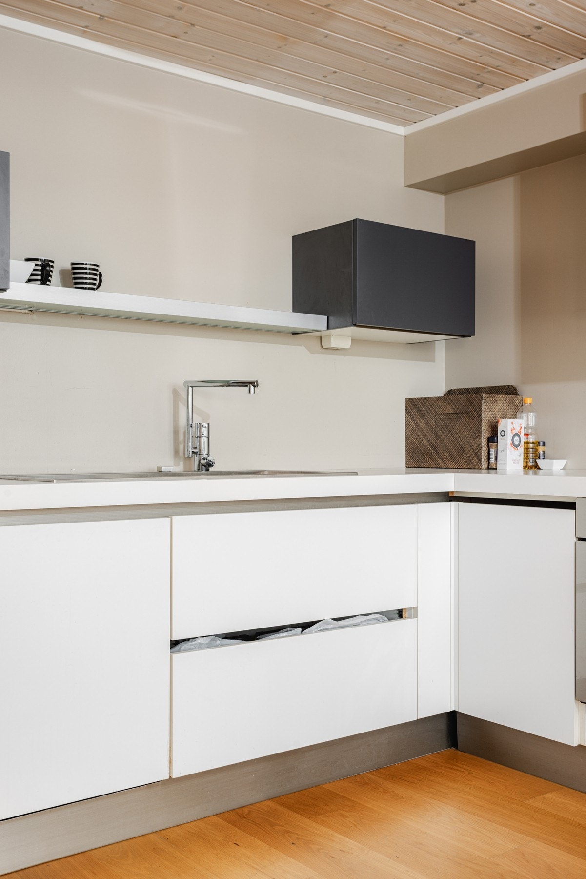 Alle nødvendige hvitevarer er inkludert Galleribilde