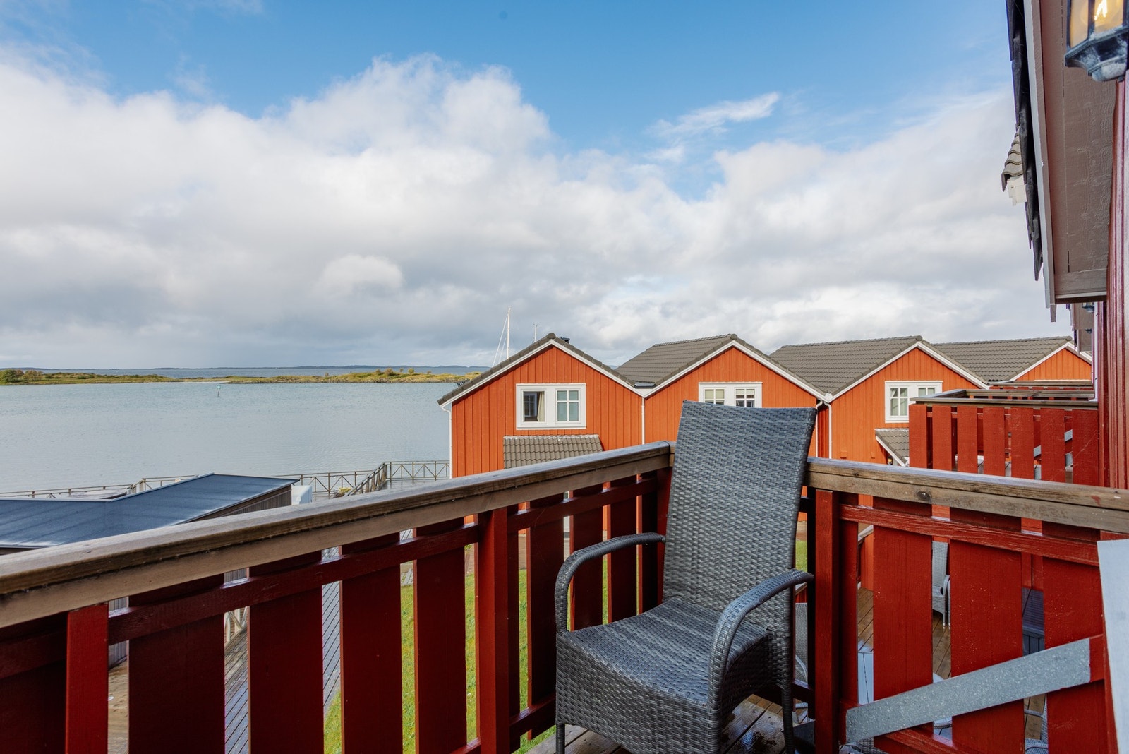 Utsikt fra balkongen i 2.etasje Galleribilde