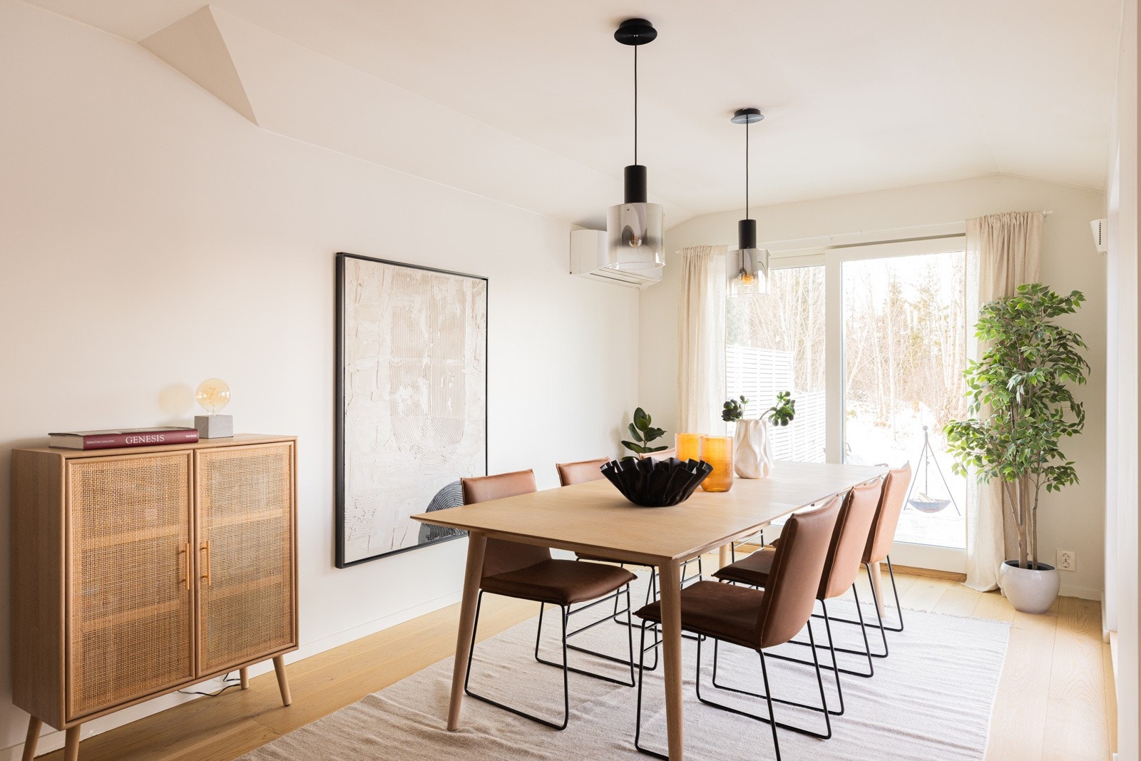 Spisestuen fikk ny varmepumpe i 2024 Galleribilde