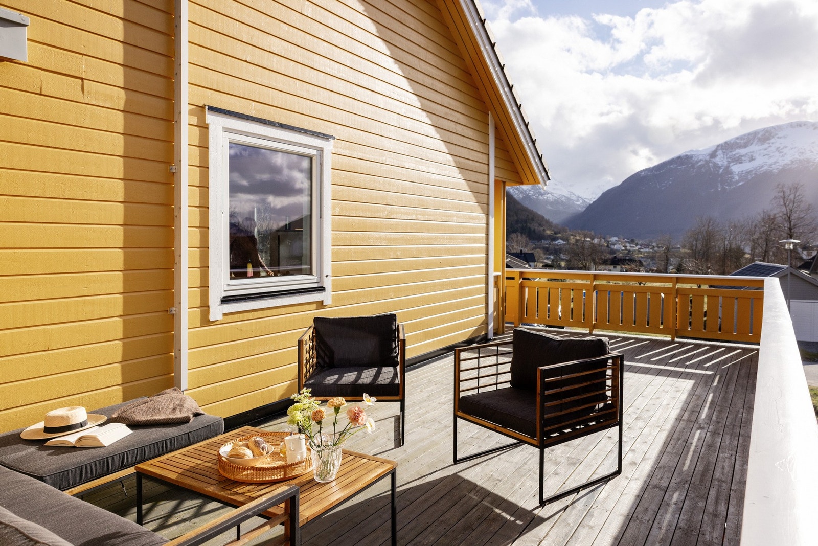 Her er det god boltreplass, nydelig utsikt og gode solforhold. Galleribilde