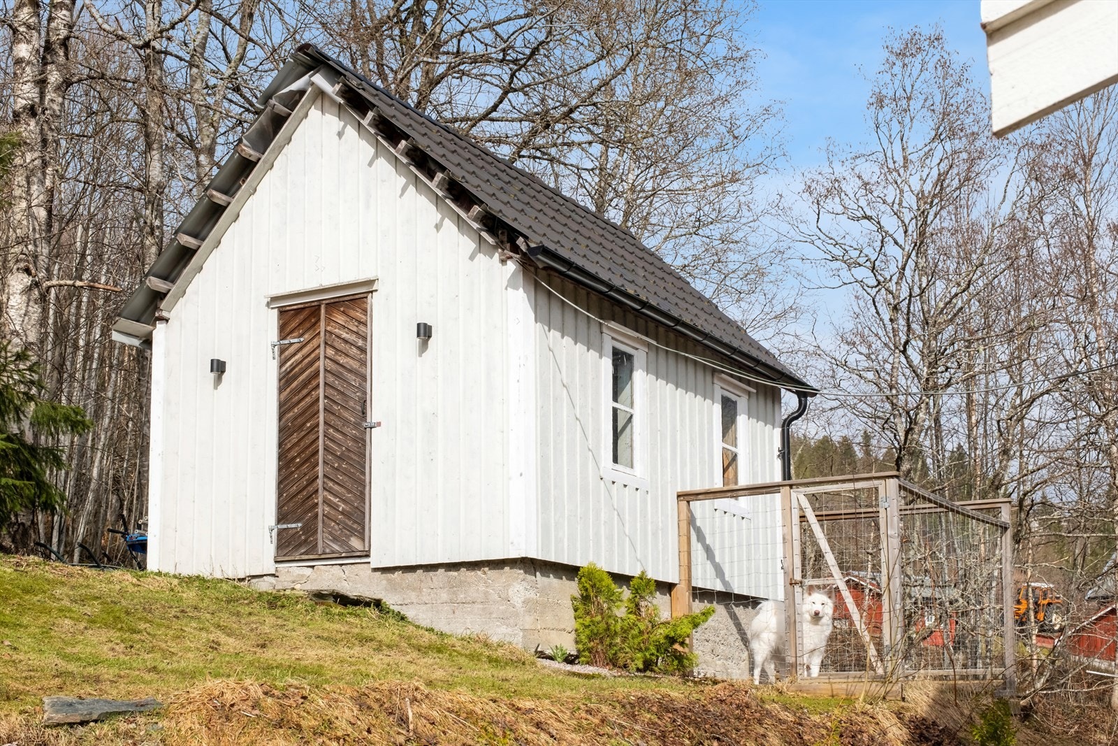 Uthus med lagerplass. Galleribilde