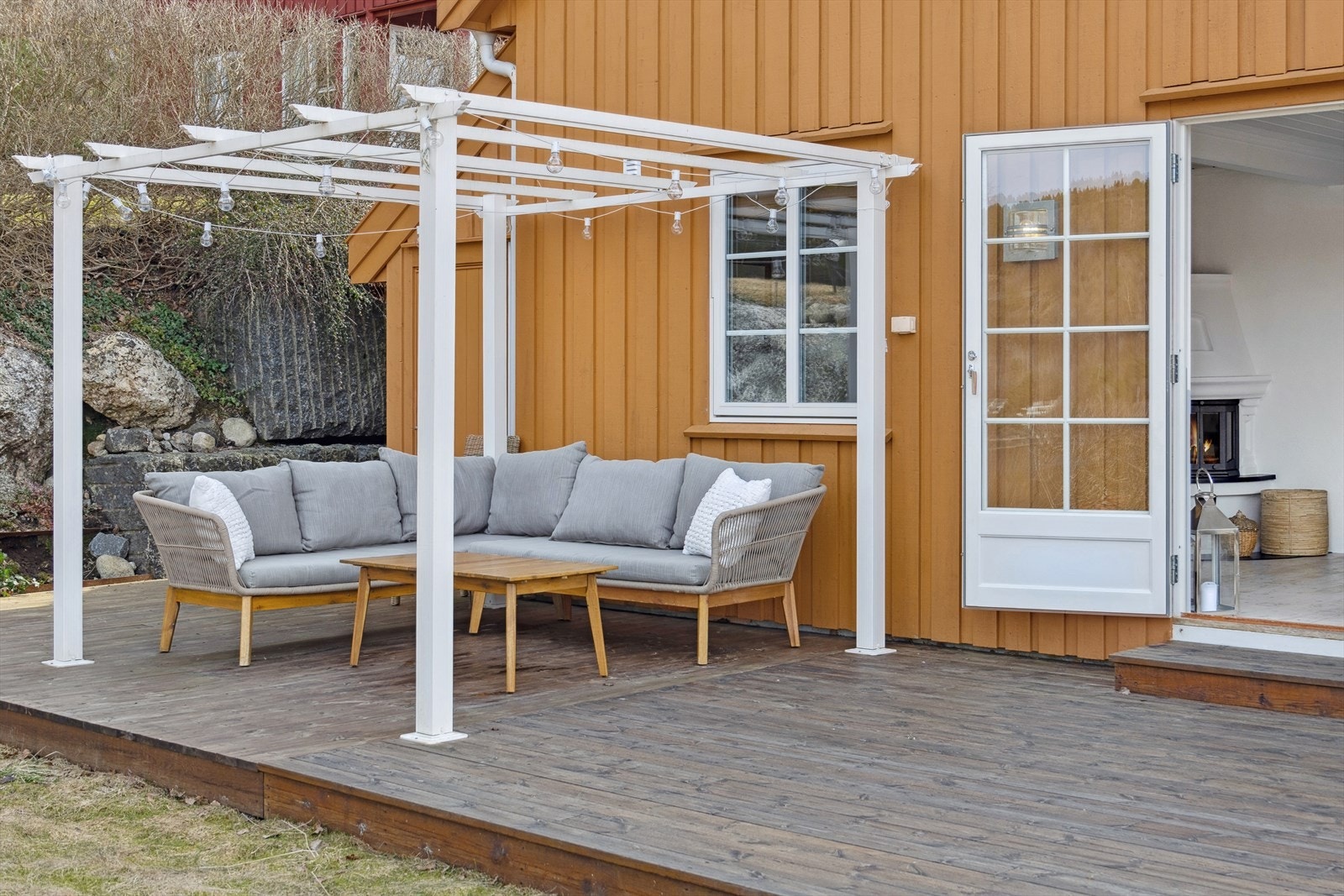 En koselig oase av ro og stil - perfekt sted for avslapning og samvær. Galleribilde