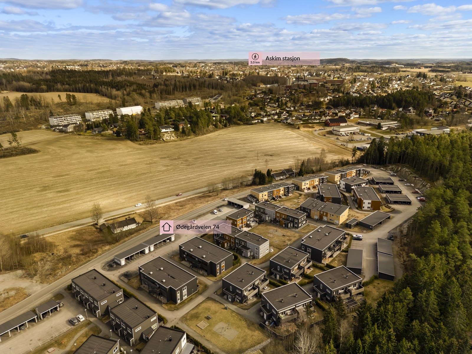 Dronefoto Galleribilde