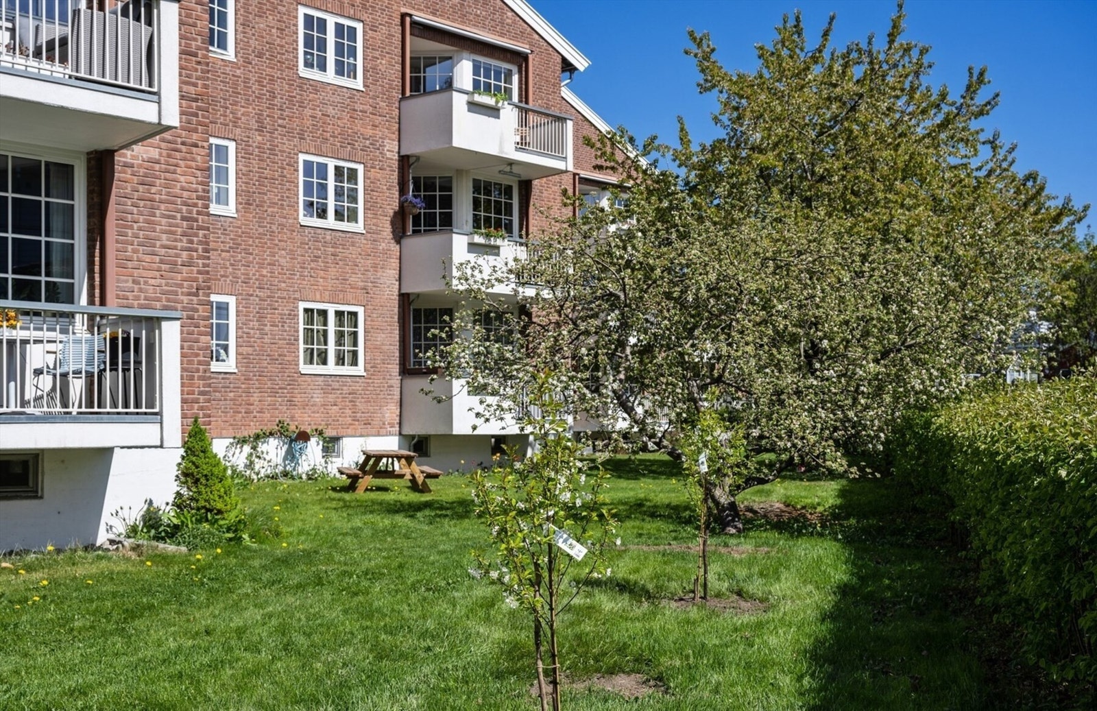 Her bor du i en grønn oase like ovenfor Voldsløkka med kort vei til urbane Sagene og Nydalen, samt en kort busstur unna Nordmarka/Maridalen. Galleribilde