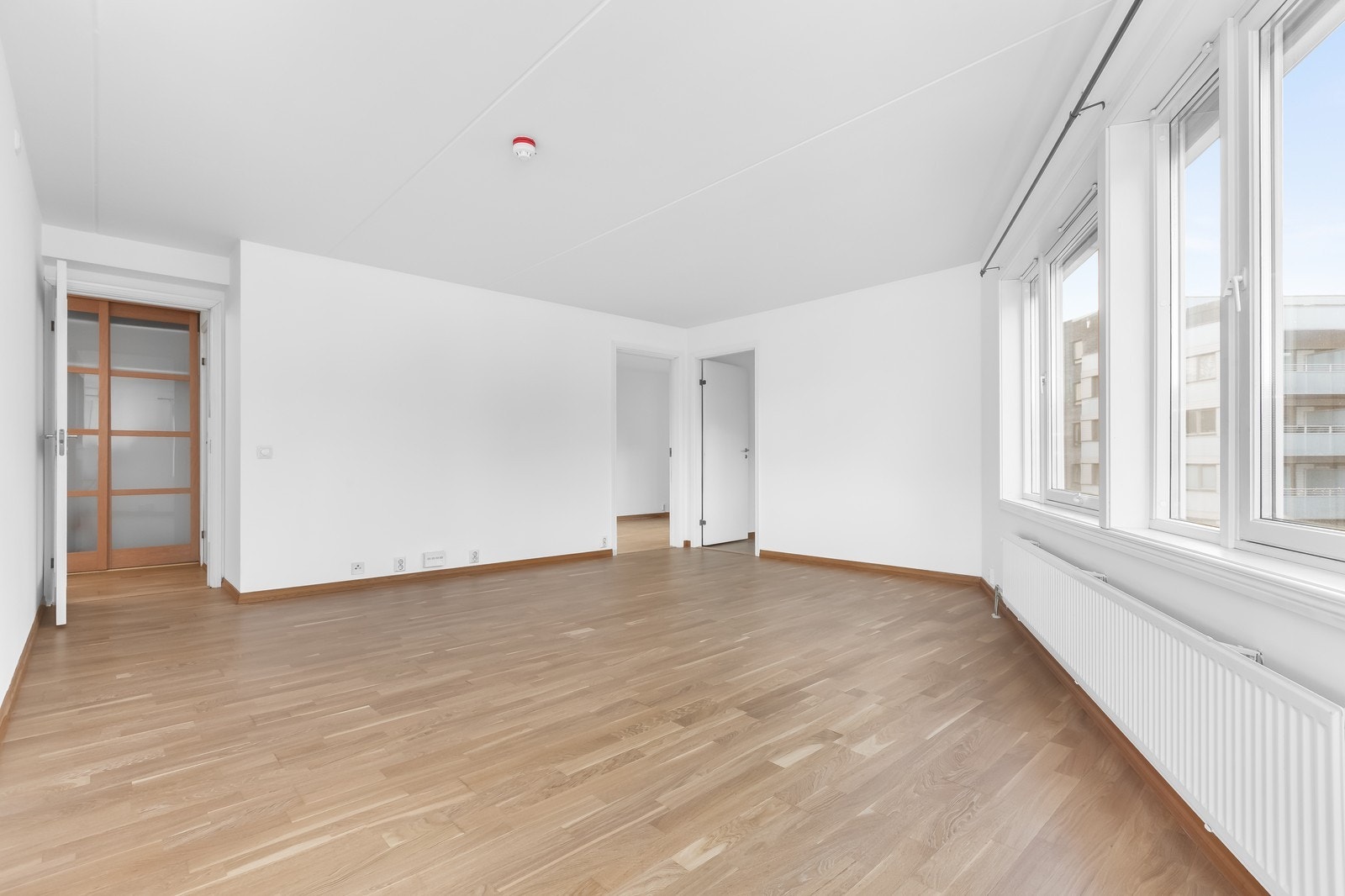 Romslig lys stue Galleribilde