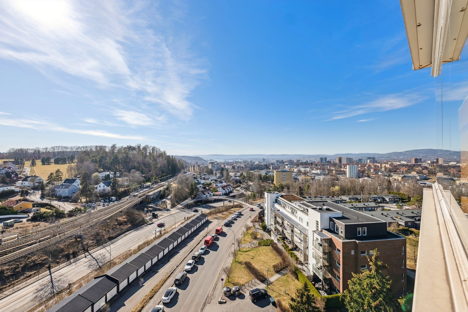 Utsikt mot vest. Galleribilde