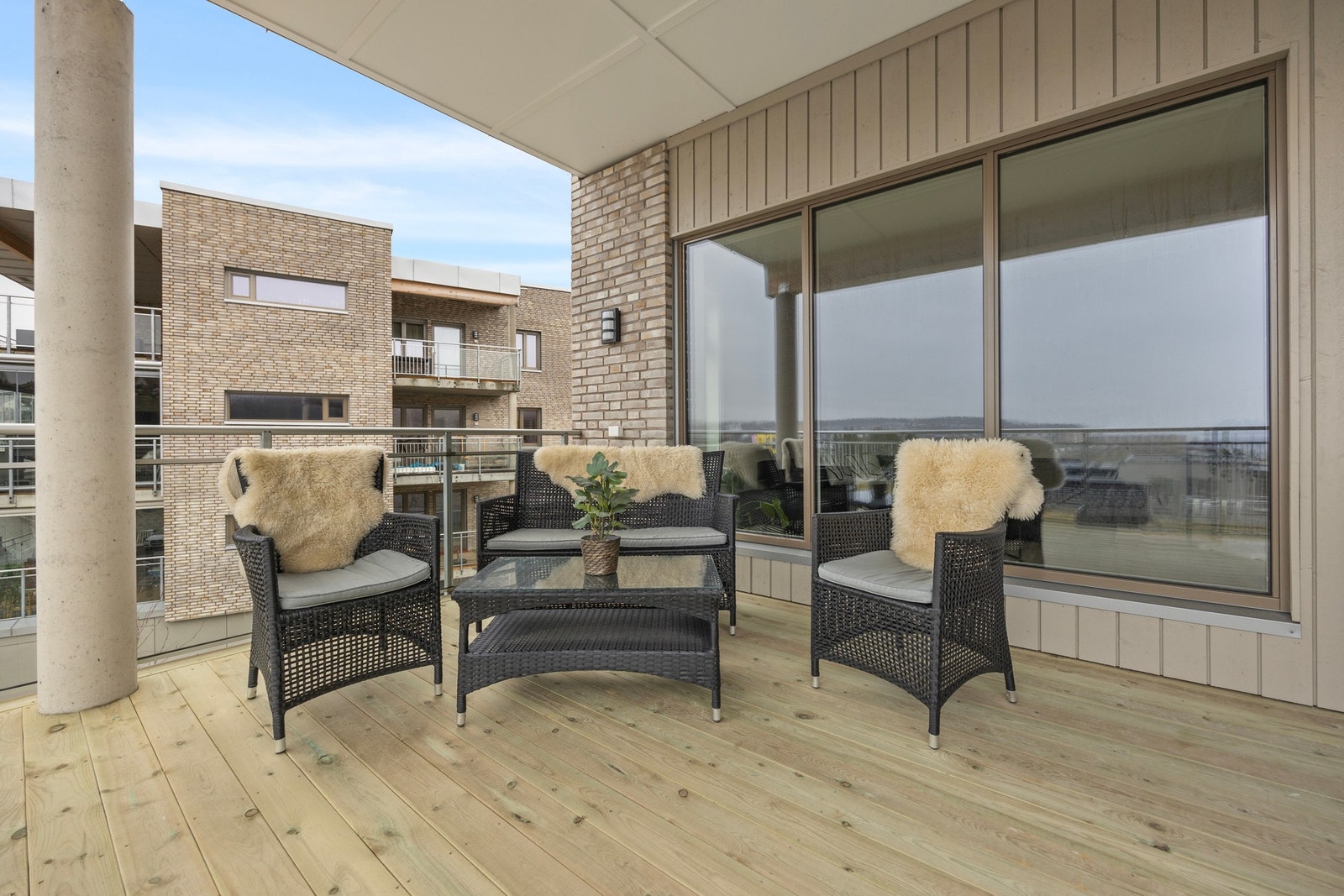 Her kan man nyte gode solforhold! Galleribilde