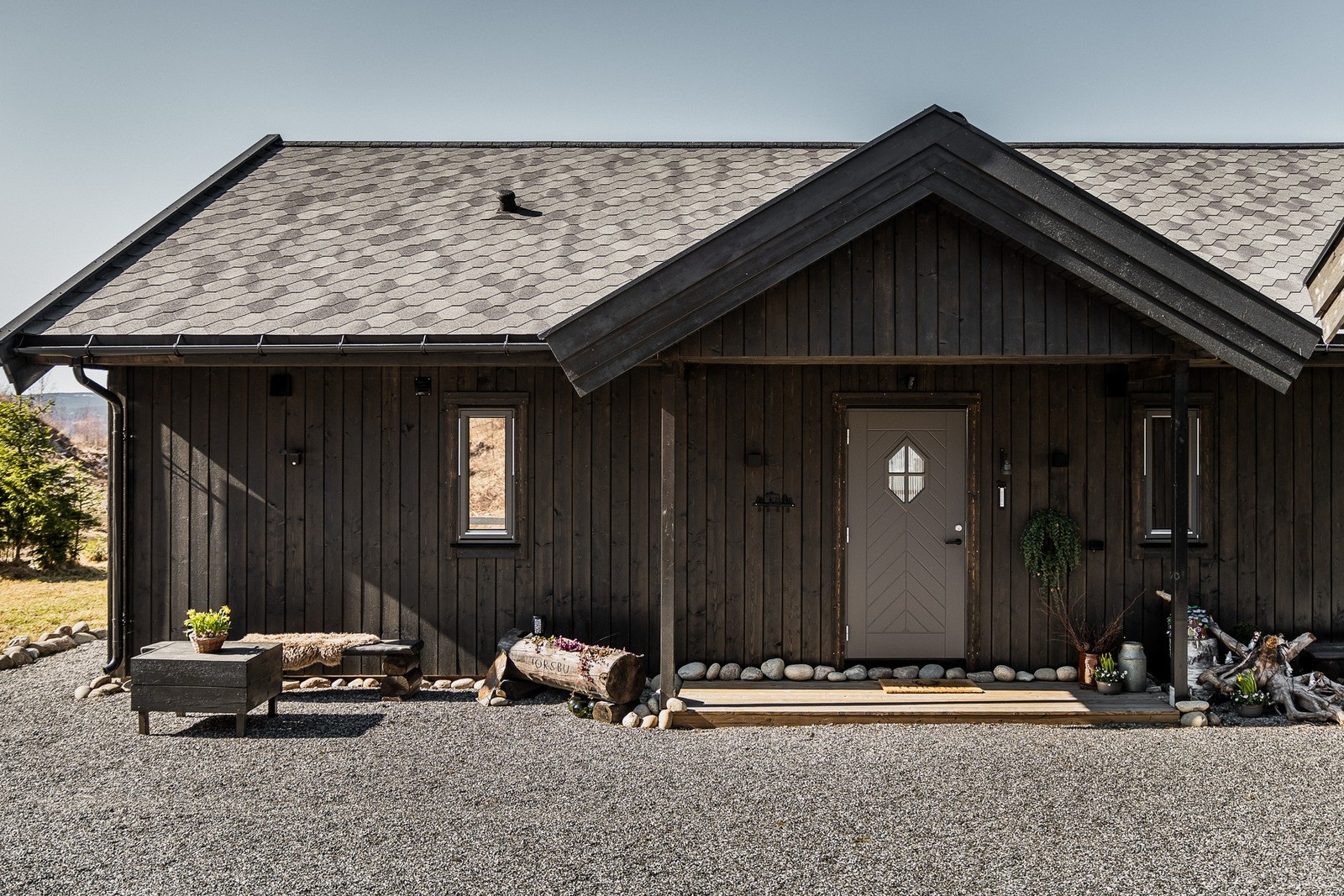 Fint og innbydende inngangsparti. Galleribilde