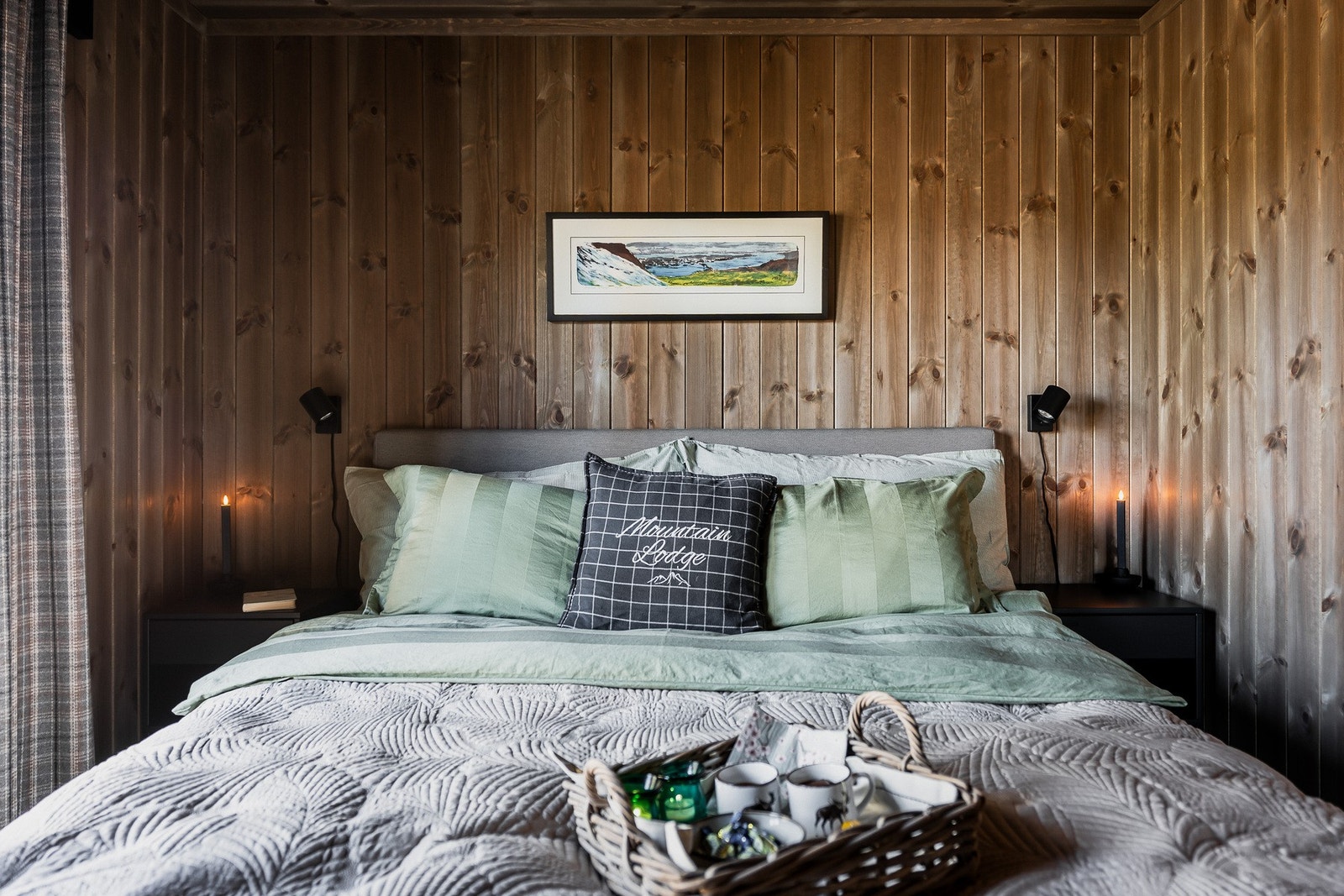 Mulighet for nattbord på begge sider. Galleribilde