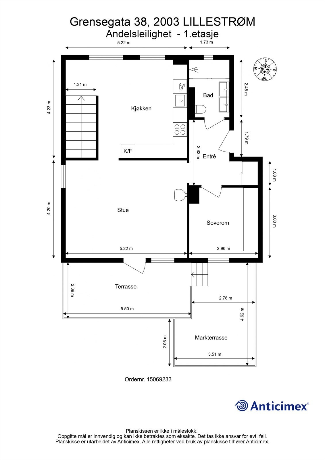 Ta en titt på plantegningen før du blar deg videre. Galleribilde