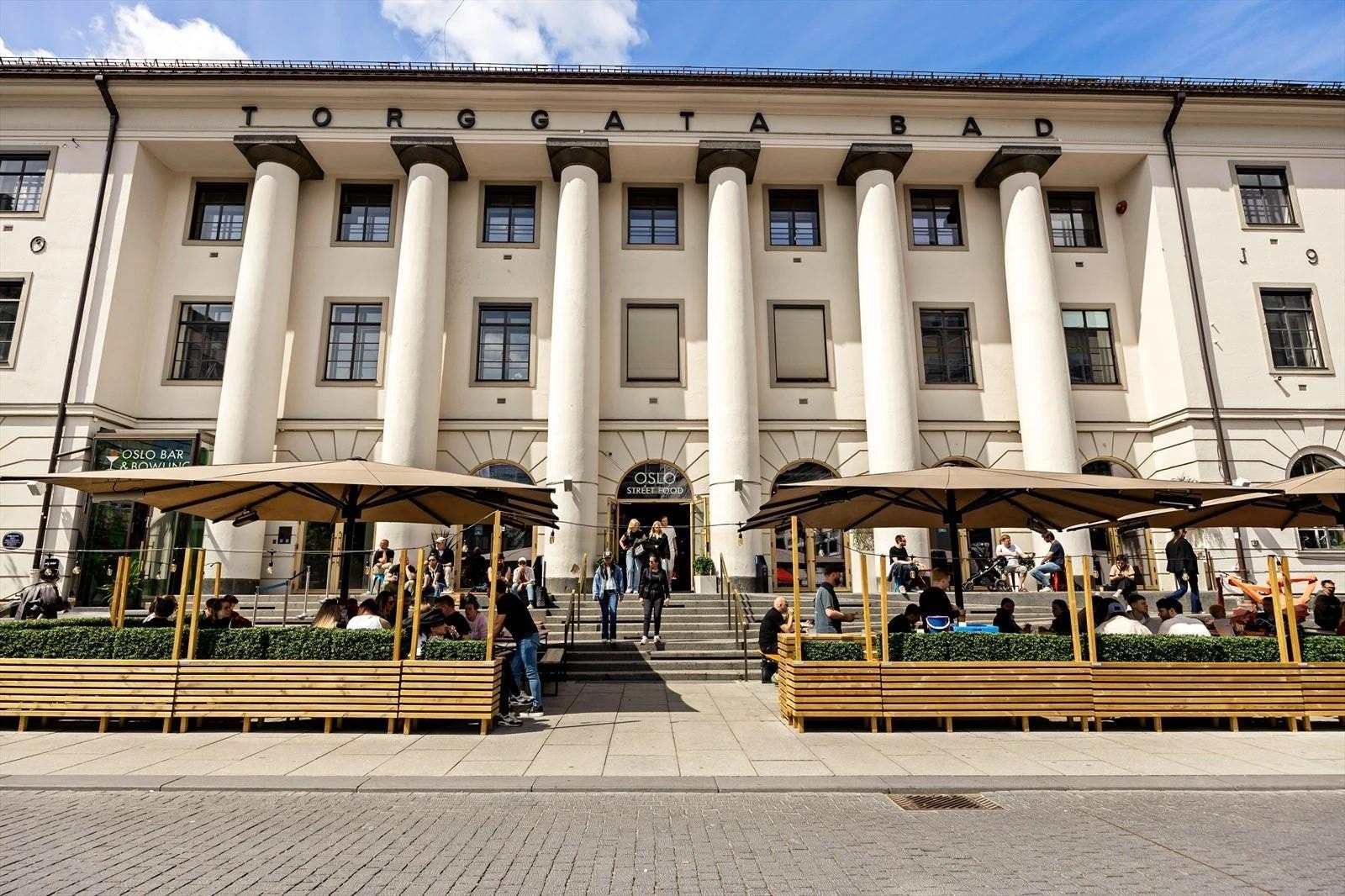 Oslo street food rett i nærheten. Galleribilde