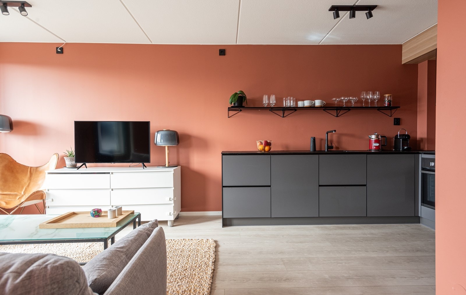 Lekkert kjøkken med alt man måtte trenge. Galleribilde