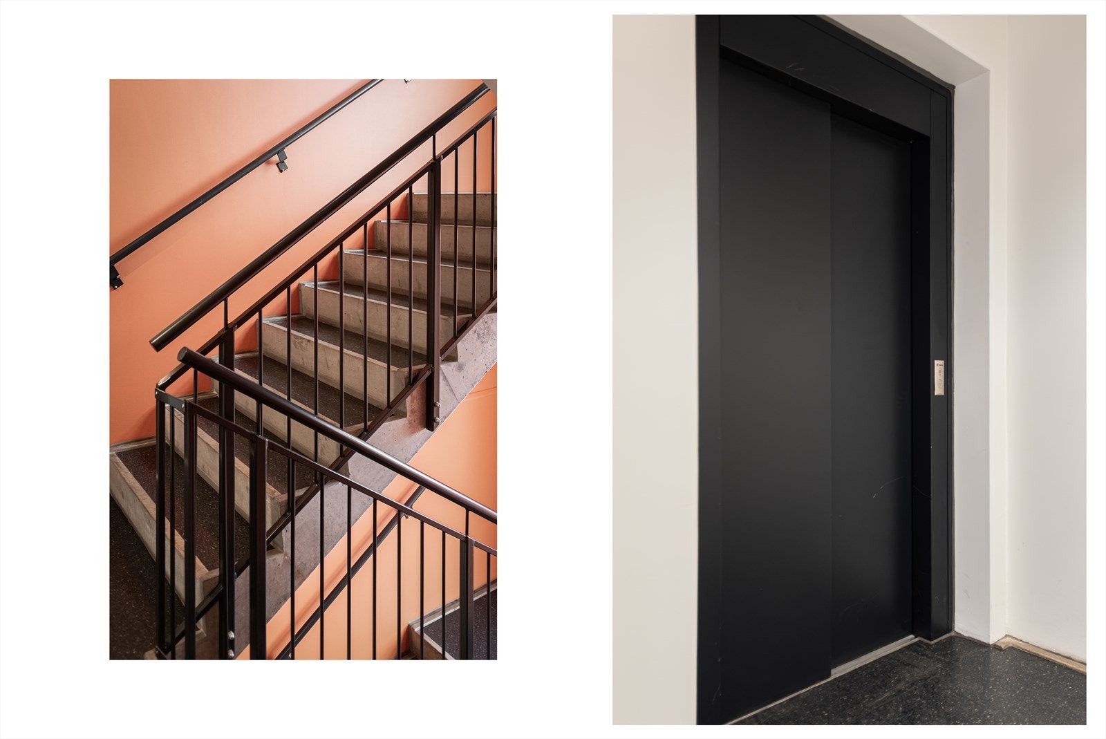 Det er heis i bygget. Galleribilde