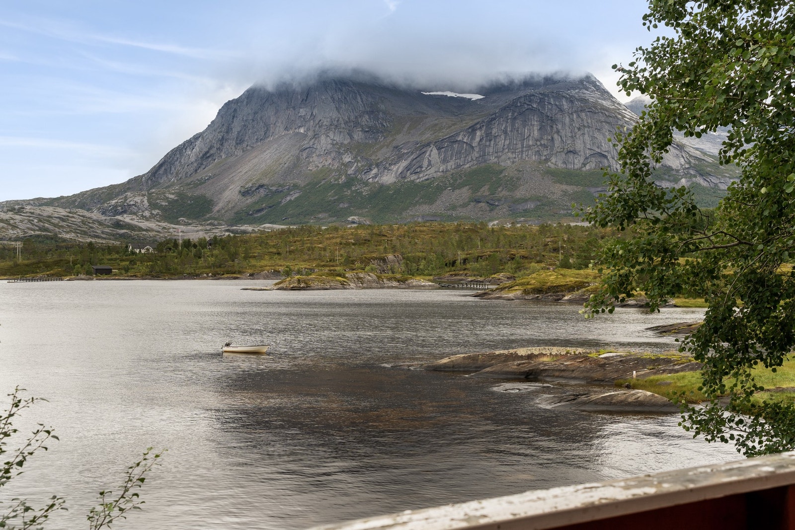 Utsikt fra veranda Galleribilde
