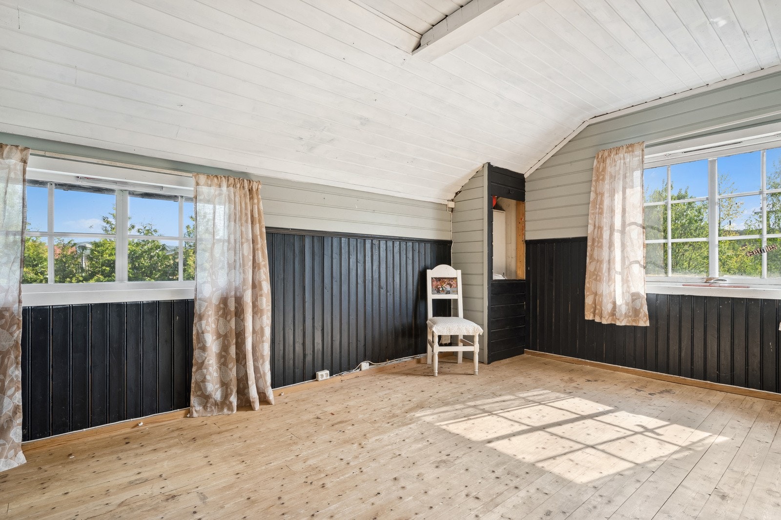 Det tredje rommet innerst til venstre er av god størrelse. Galleribilde