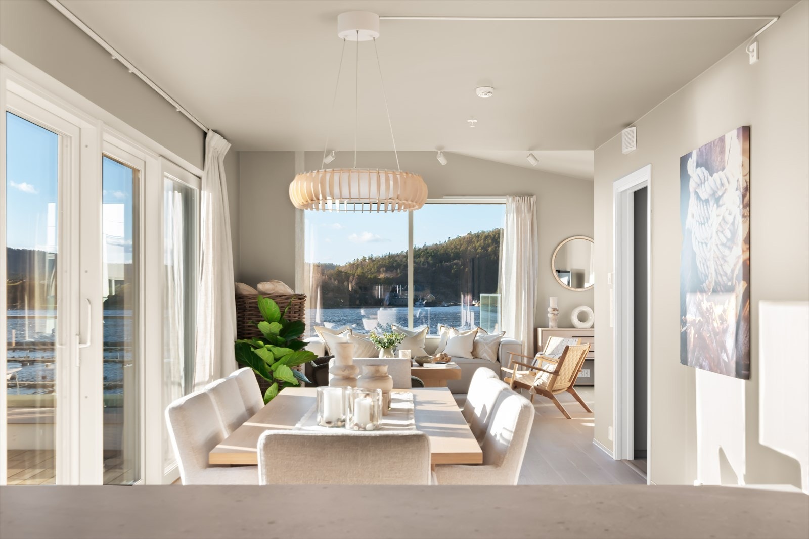 Gjennomgående lys og utsikt Galleribilde