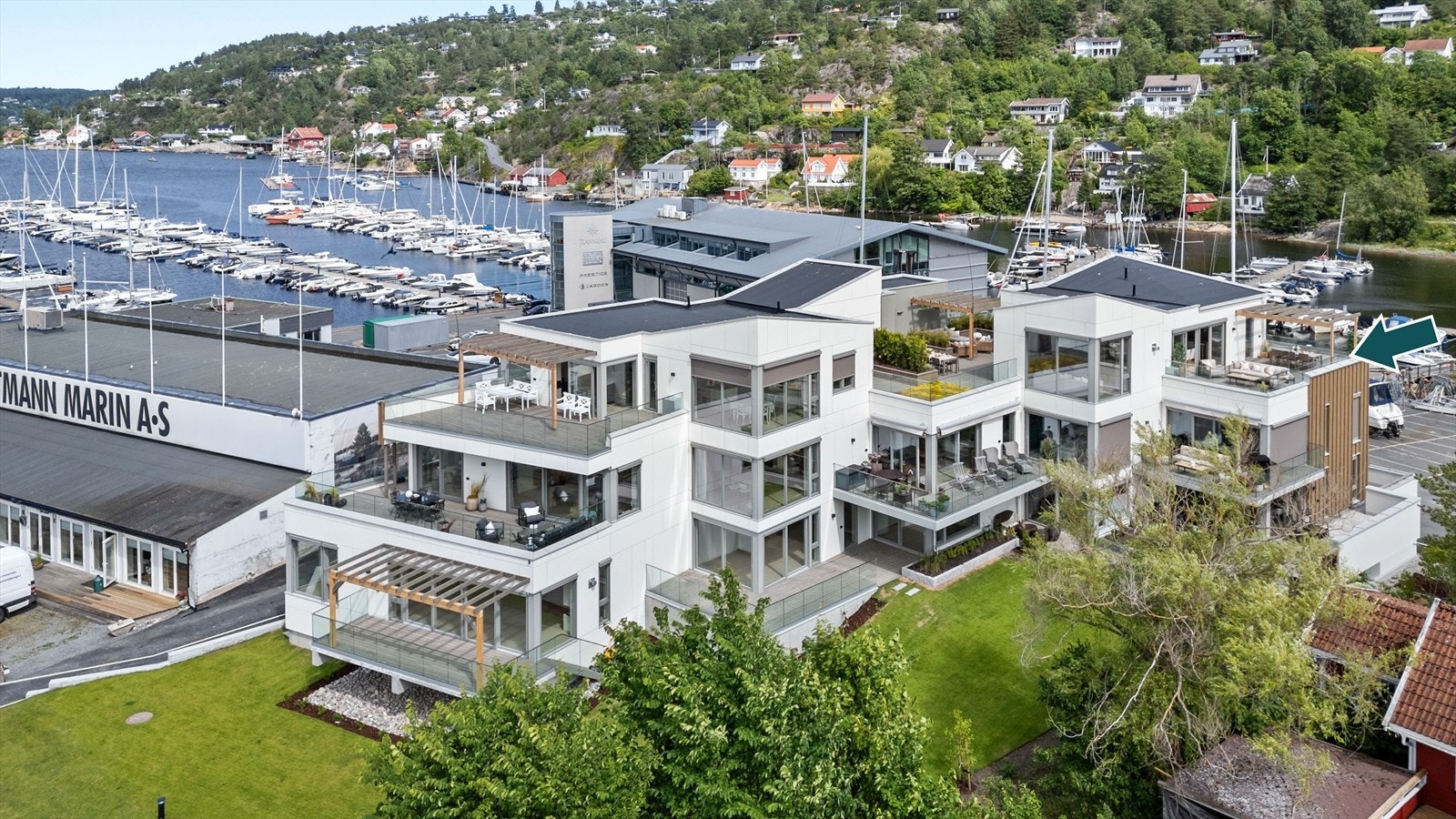 En helt ny leilighet i bygg fra 2024. Galleribilde