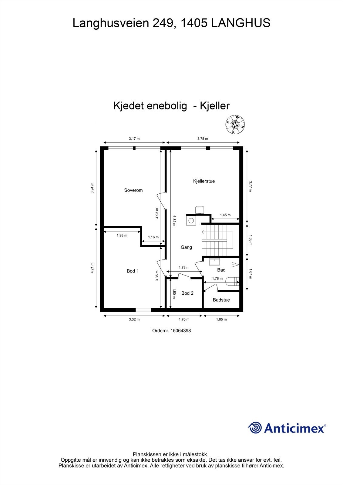 Plantegning - Kjeller Galleribilde