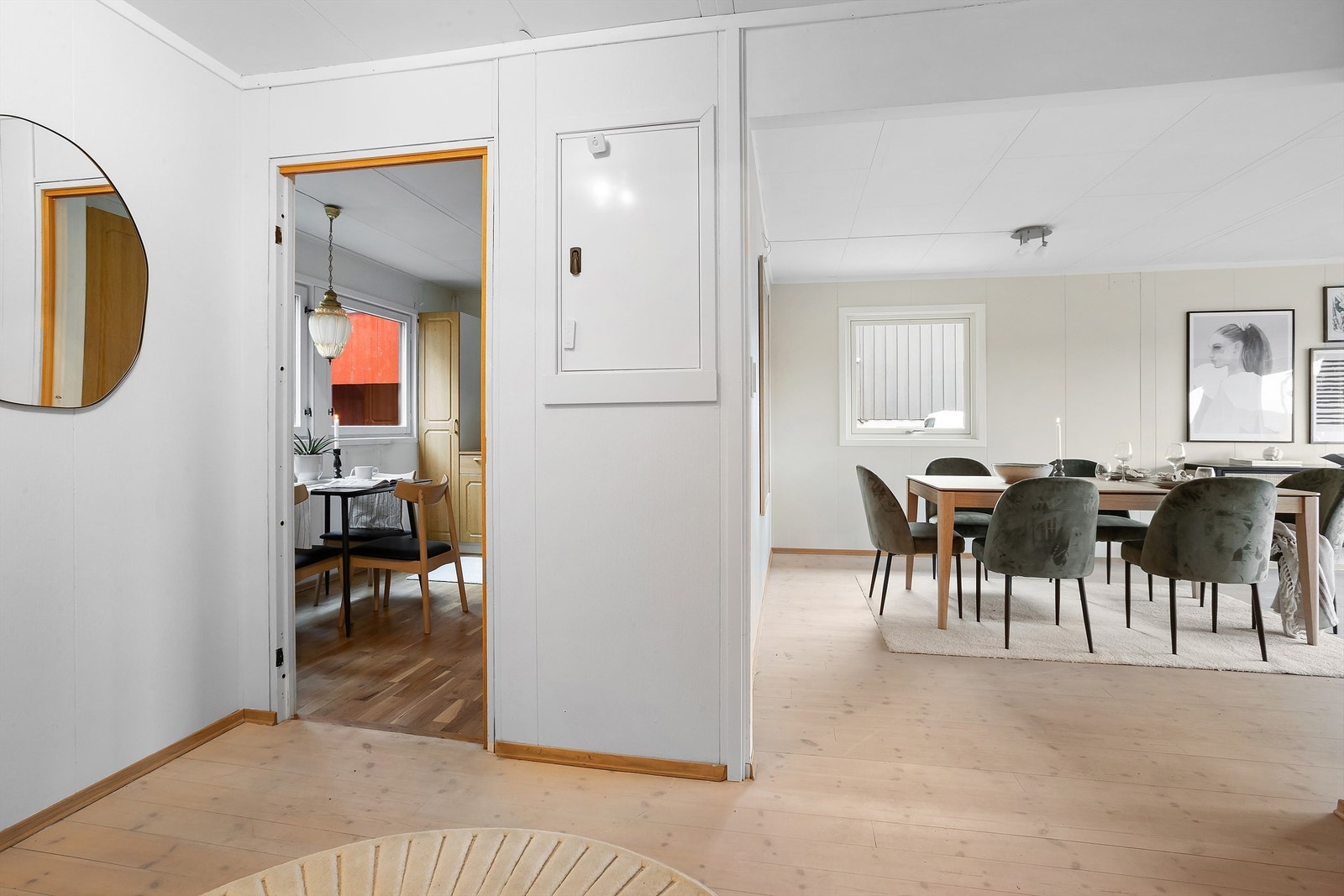 I stuen er det heltre gulv Galleribilde