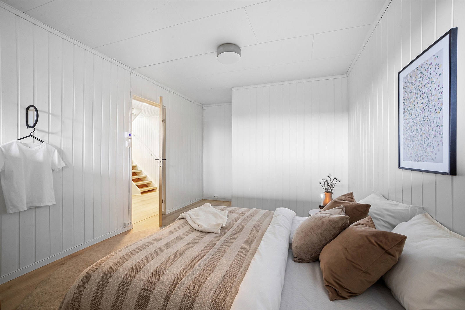 Det fjerde soverommet ligger i kjelleretasjen Galleribilde