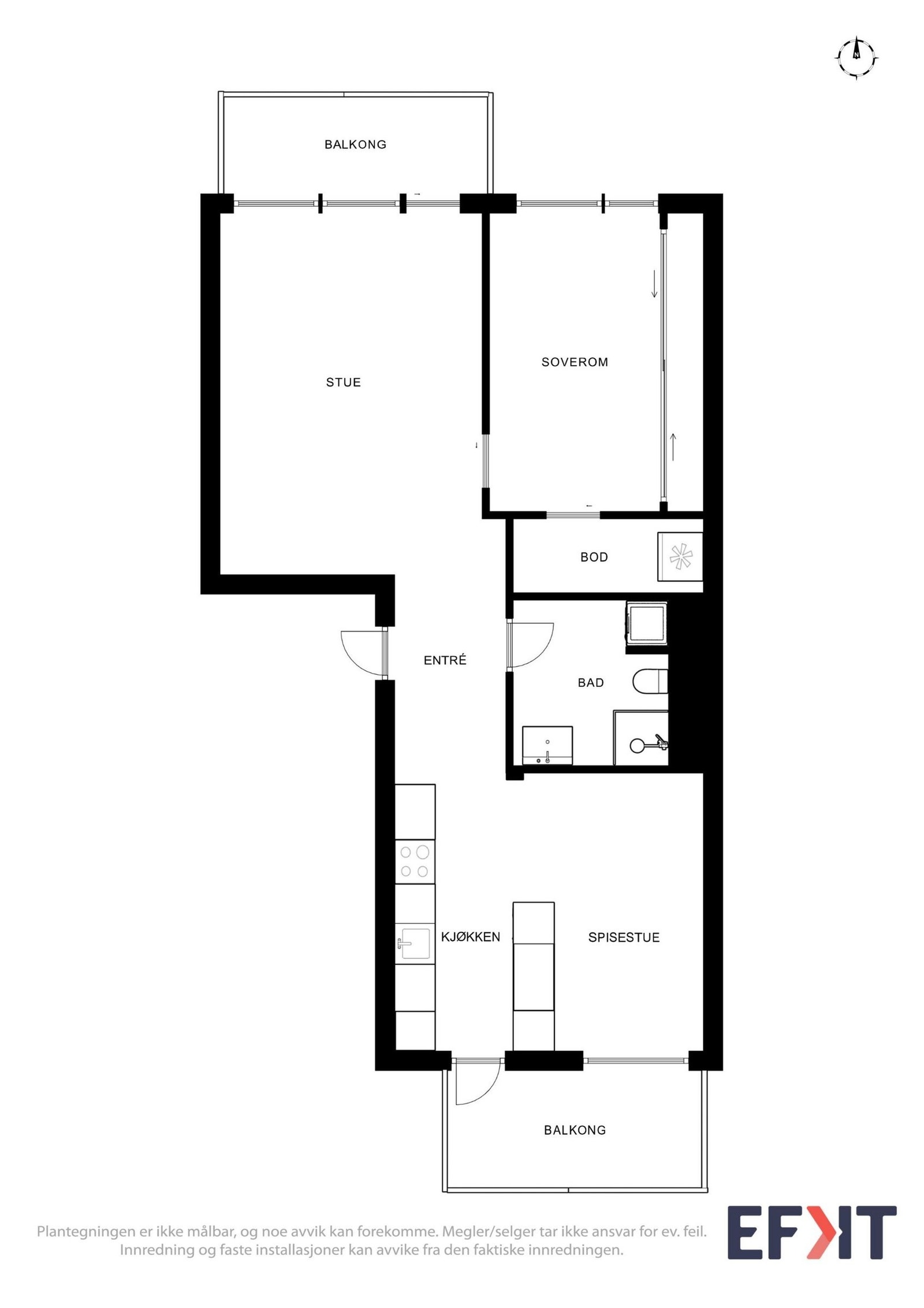 Planløsning Galleribilde