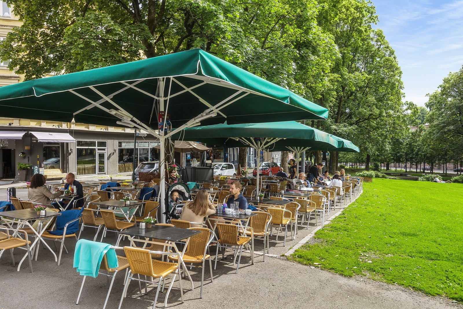 Nærområdet - Alexander Kiellands plass. Galleribilde