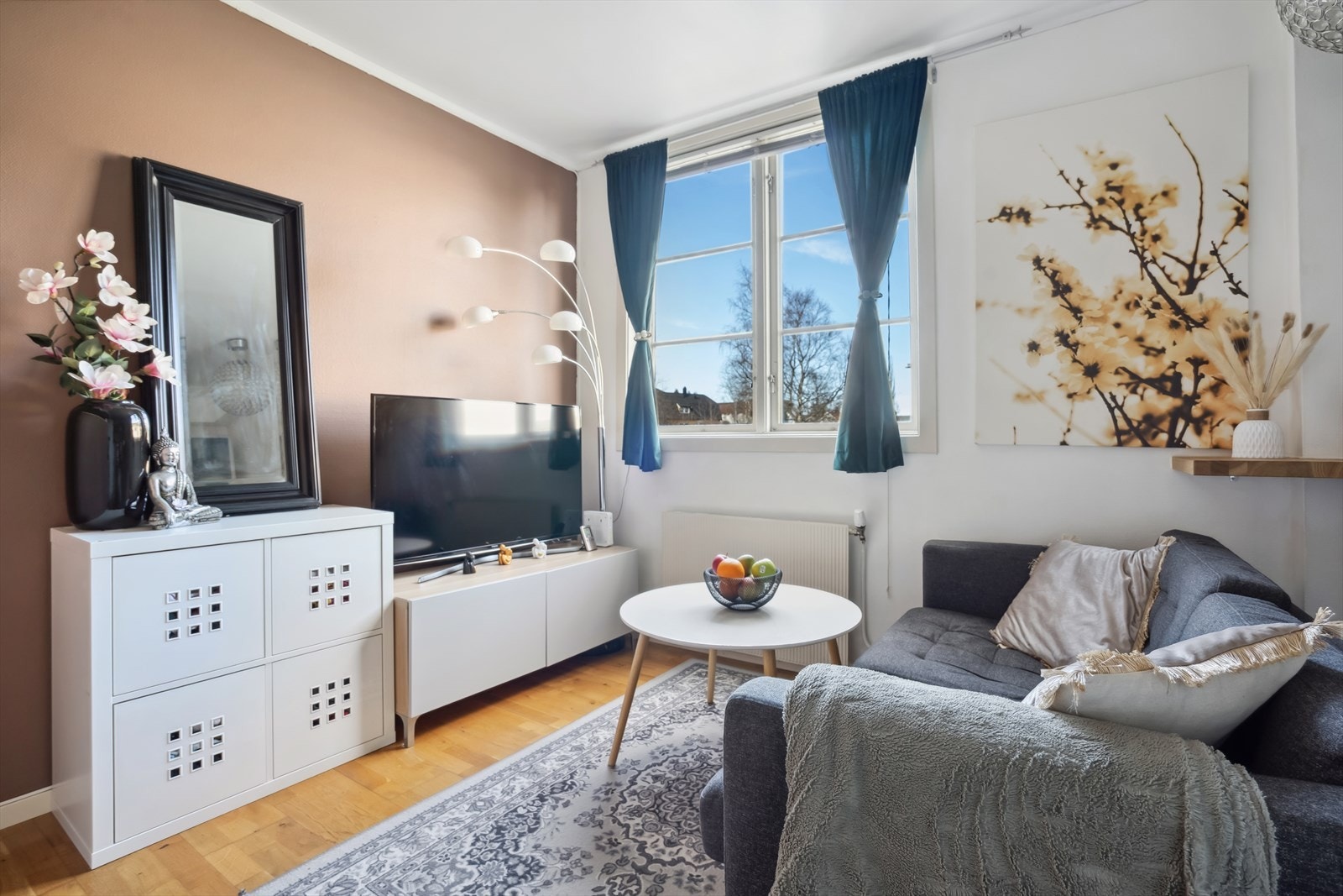 TV og internett er inkludert i felleskostnadene. Galleribilde