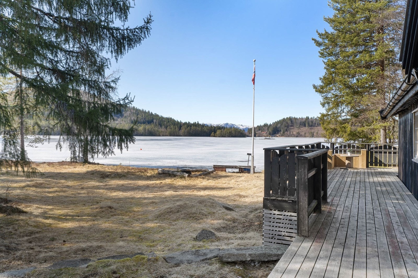 Her kan familien kose seg både sommer som vinter Galleribilde