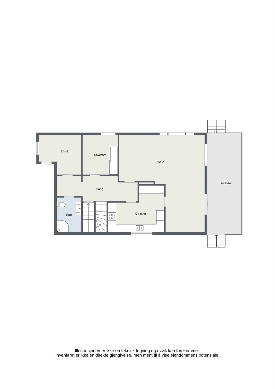 1. etasje Galleribilde