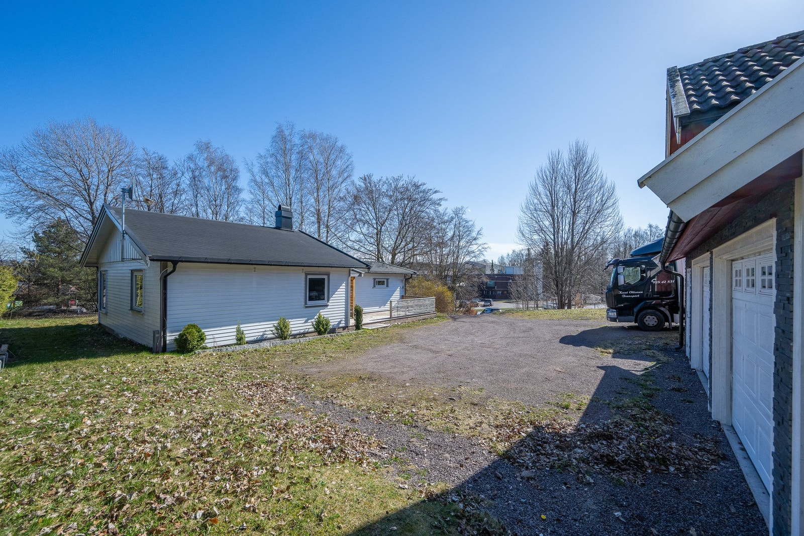 Alt på ett plan og kort vei til garasjen for de som skal mekke litt.... Galleribilde