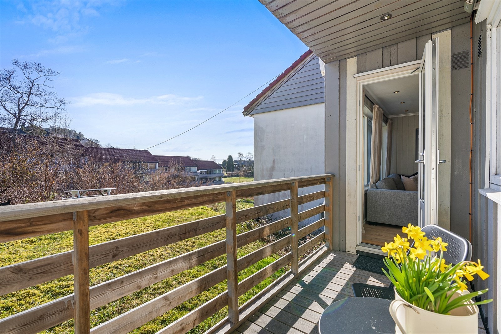 Overbygd terrasse Galleribilde