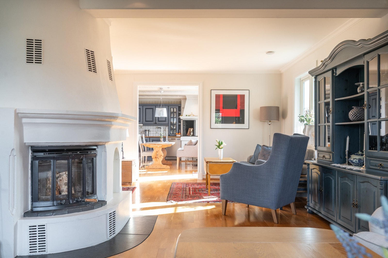 Boligen har flere stuer Galleribilde