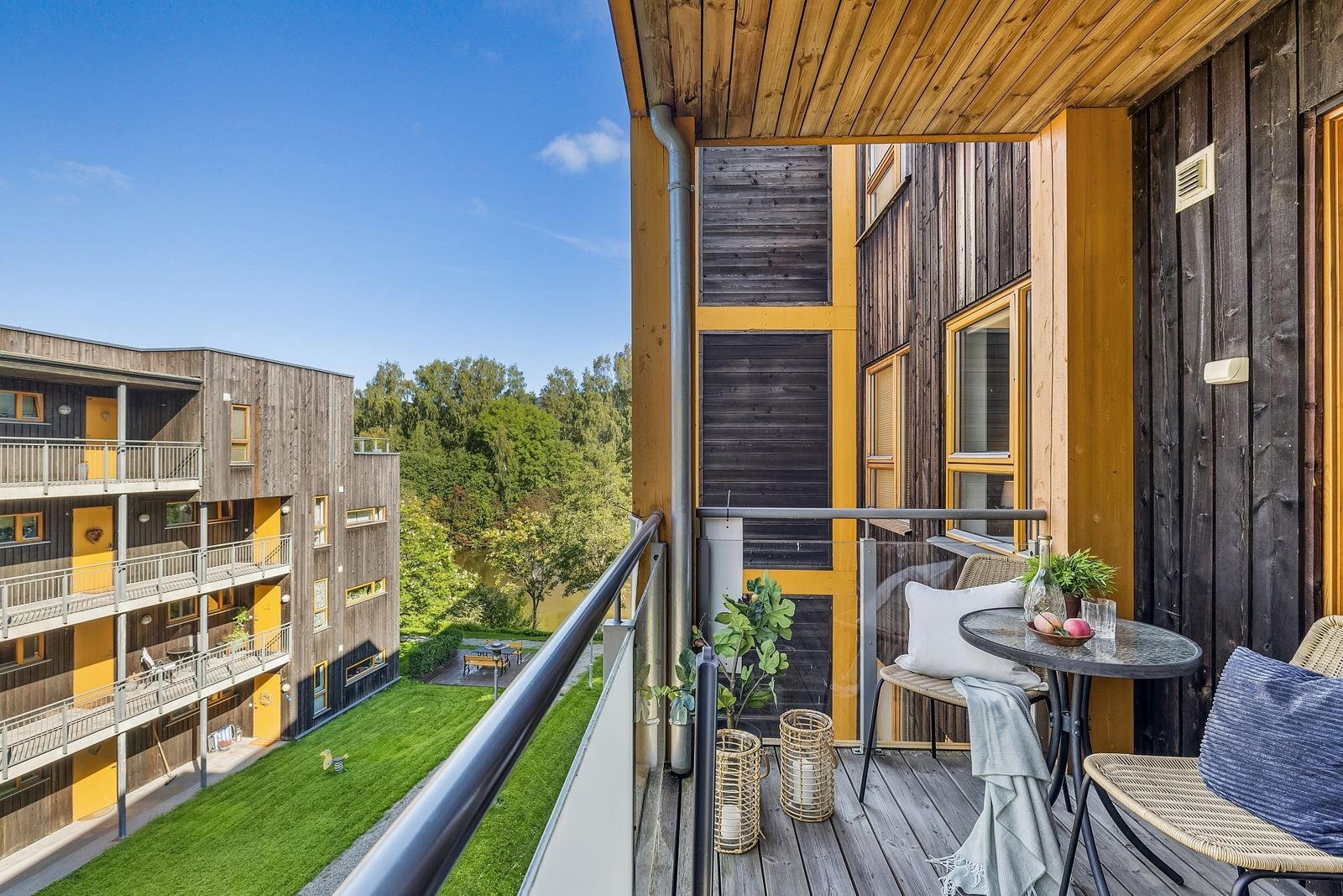 Balkongen er takoverbygget Galleribilde