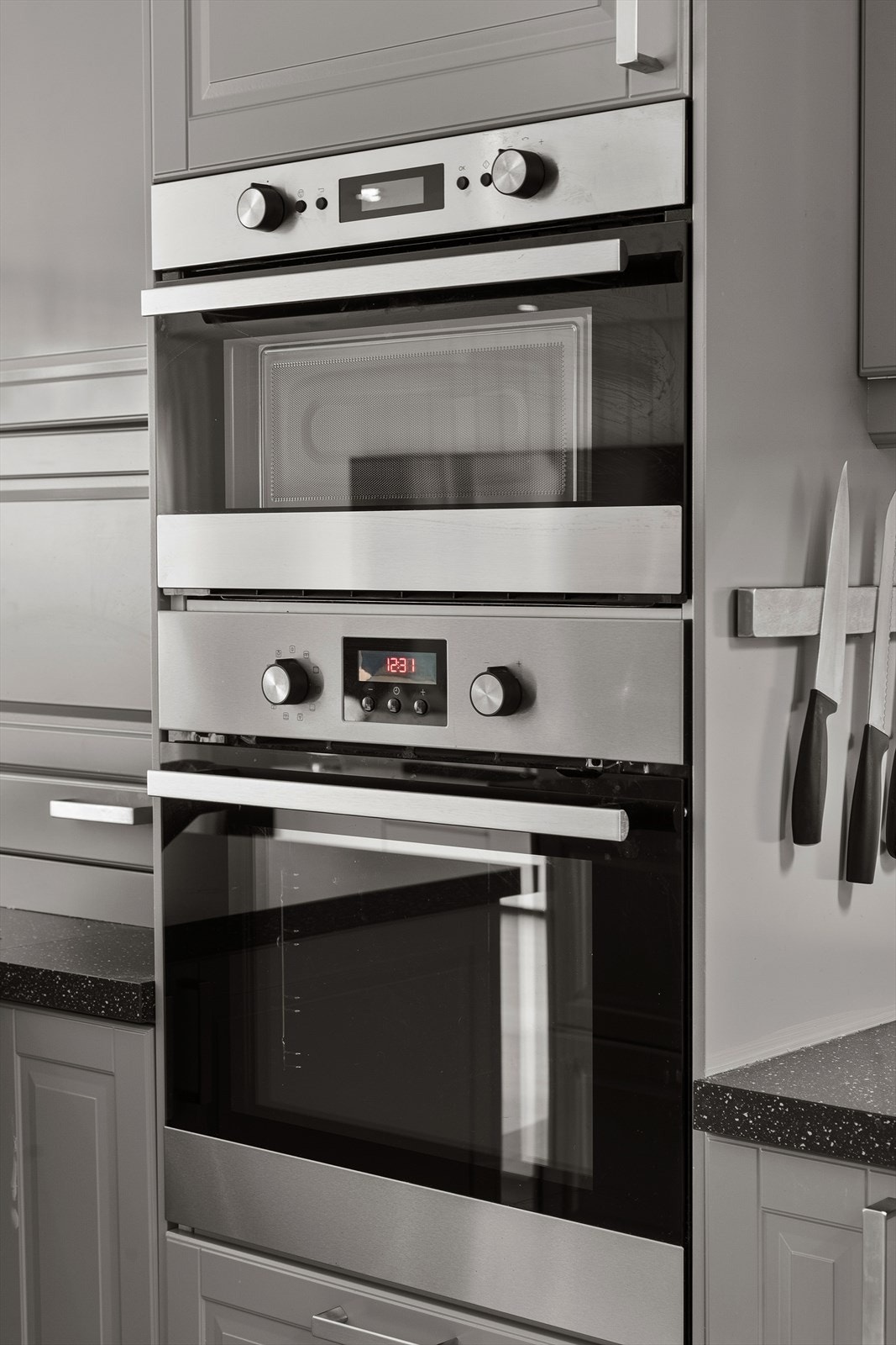 Integrert stekeovn og mikro Galleribilde