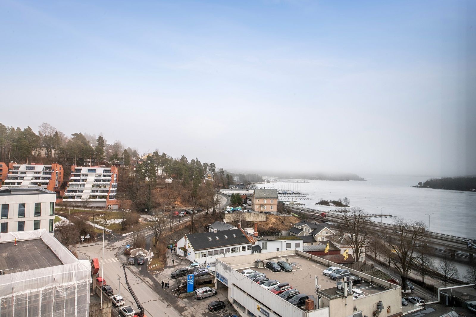 Fjordutsikt fra 10. etasje. Galleribilde