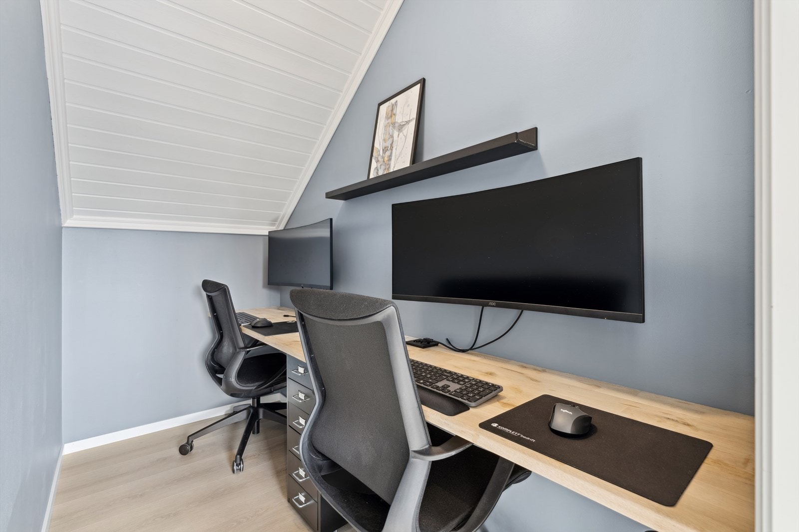 kott innredet som kontor Galleribilde