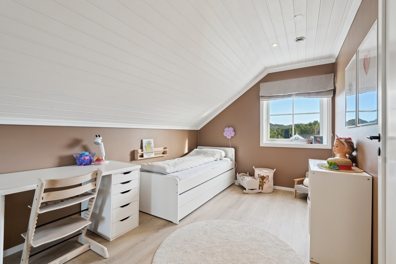 3 gode soverom på loftet Galleribilde