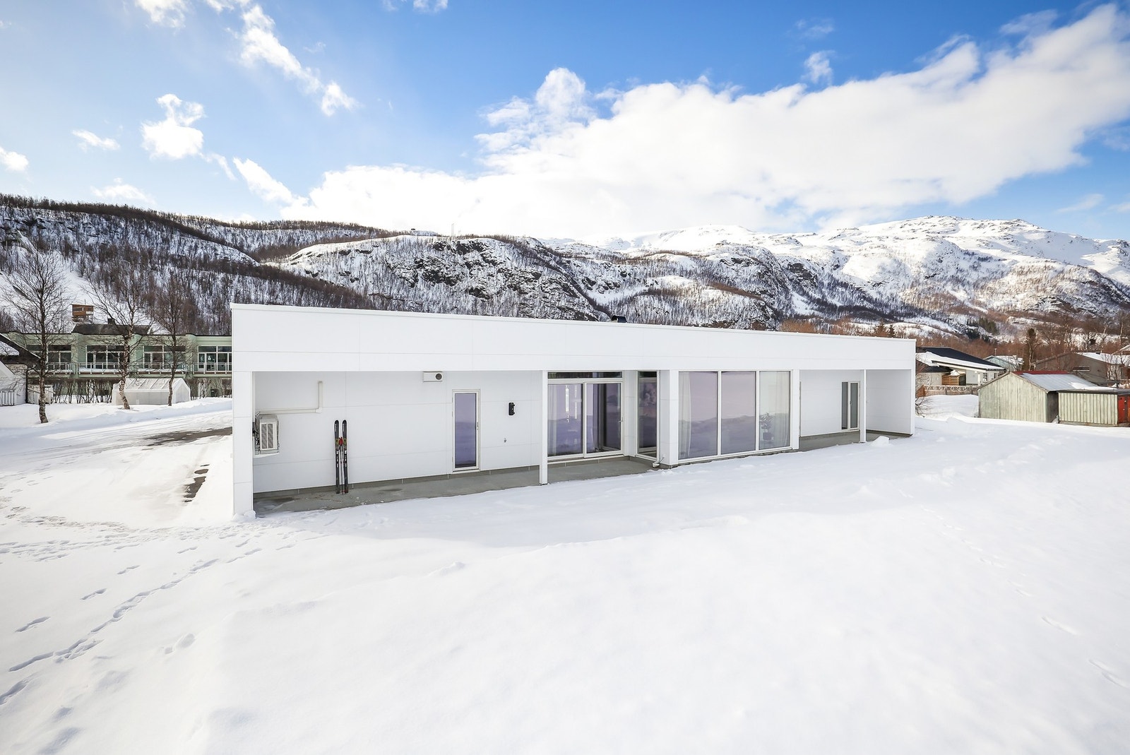 Boligen har en unik arkitektur. Galleribilde
