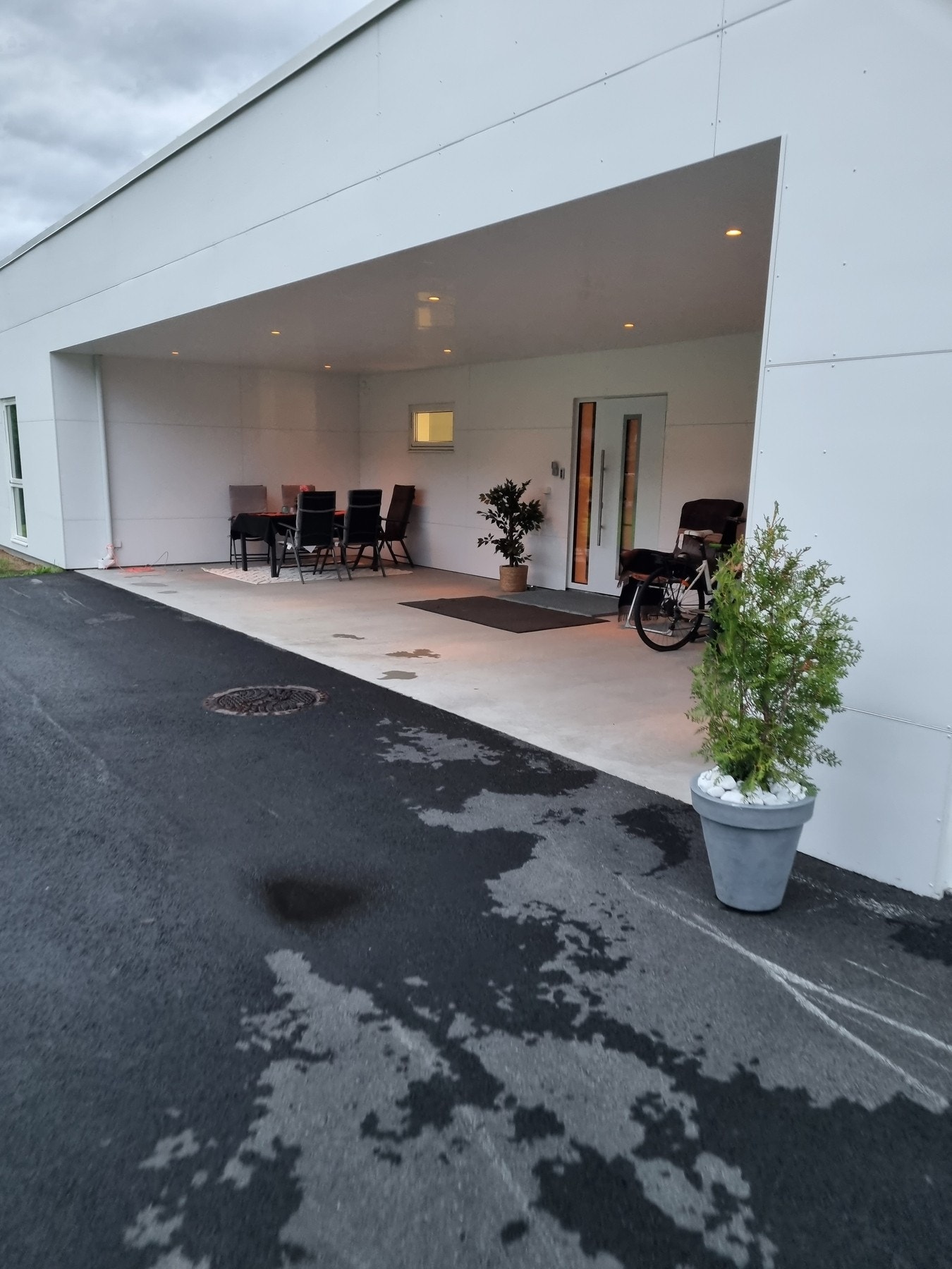 Fint inngangsparti. Galleribilde