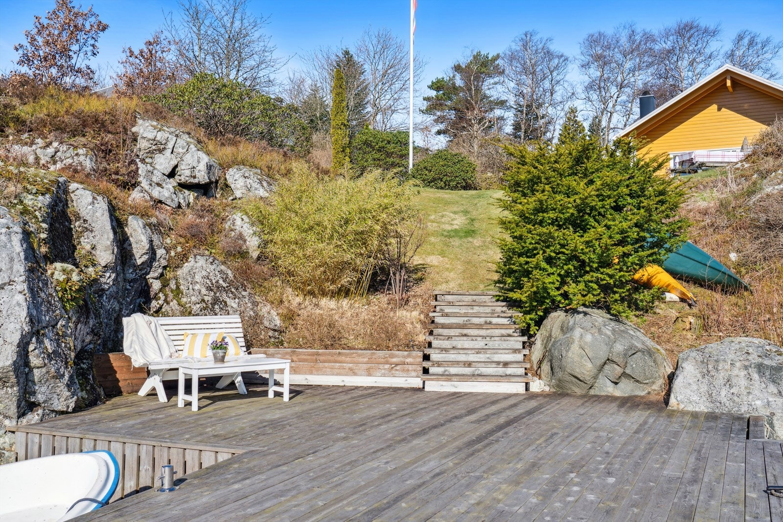 Kjeøy er et populært sted for båtfolk og her kan du nyte en dag på sjøen eller utforske de nærliggende øyene og kystlinjen. Bryggen har plass for fortøyning av besøkende båter. Galleribilde