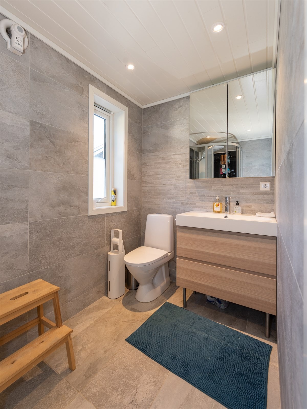 Fra badet er det mekanisk avtrekk. Galleribilde