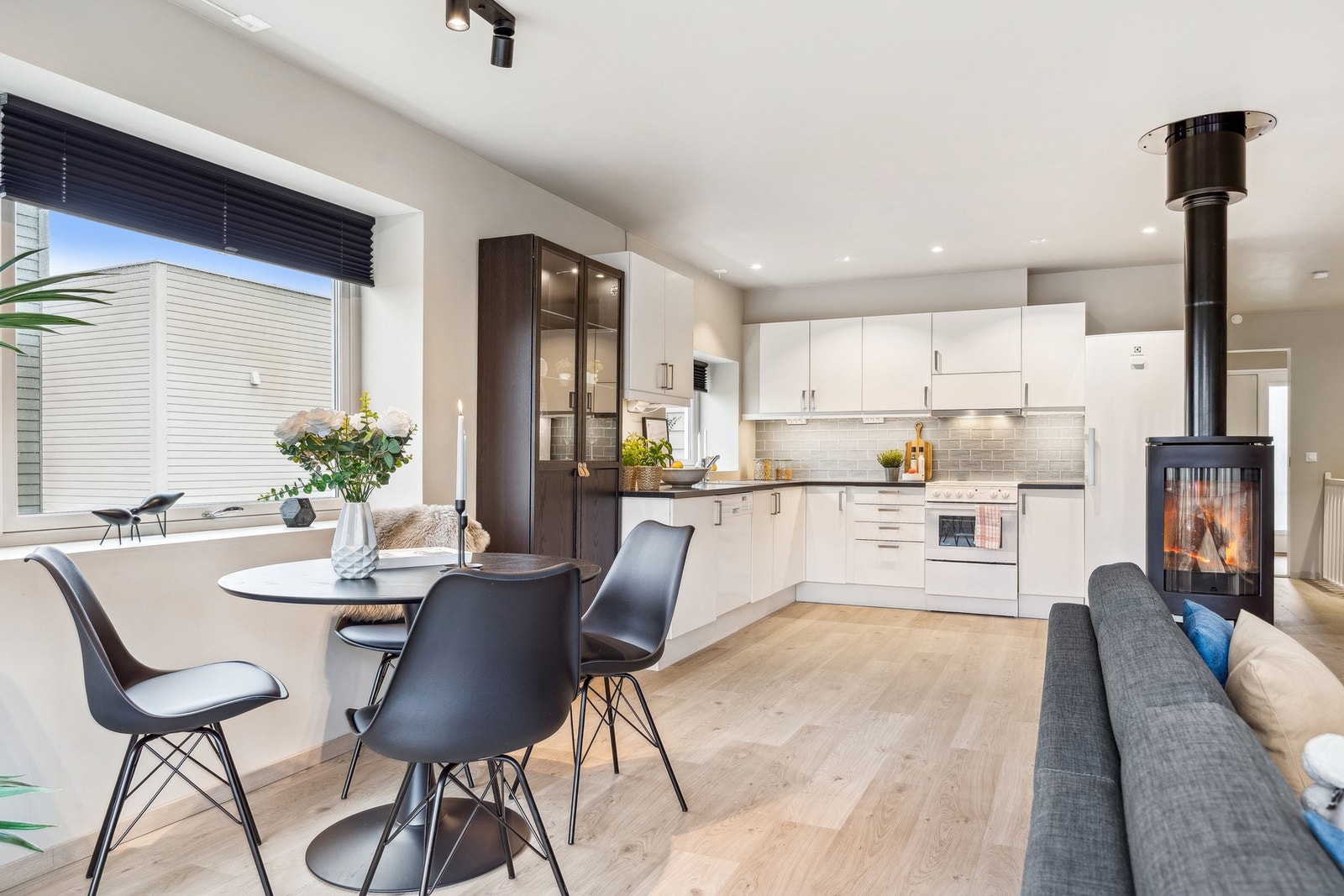 Kjøkkeninnredningen er fra 2007. Galleribilde