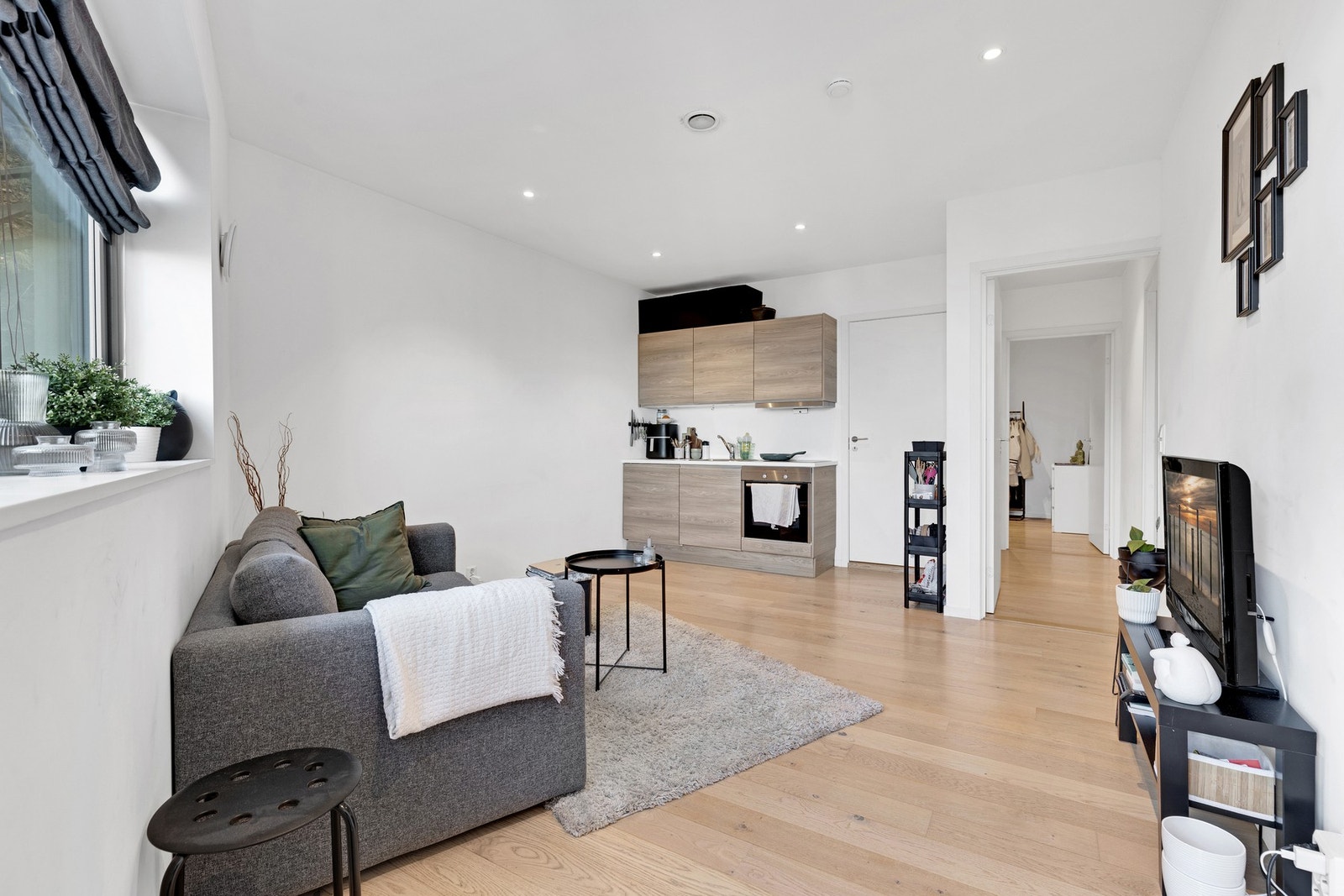 Boligen har en egen utleieleilighet på 34,5 kvm. Galleribilde